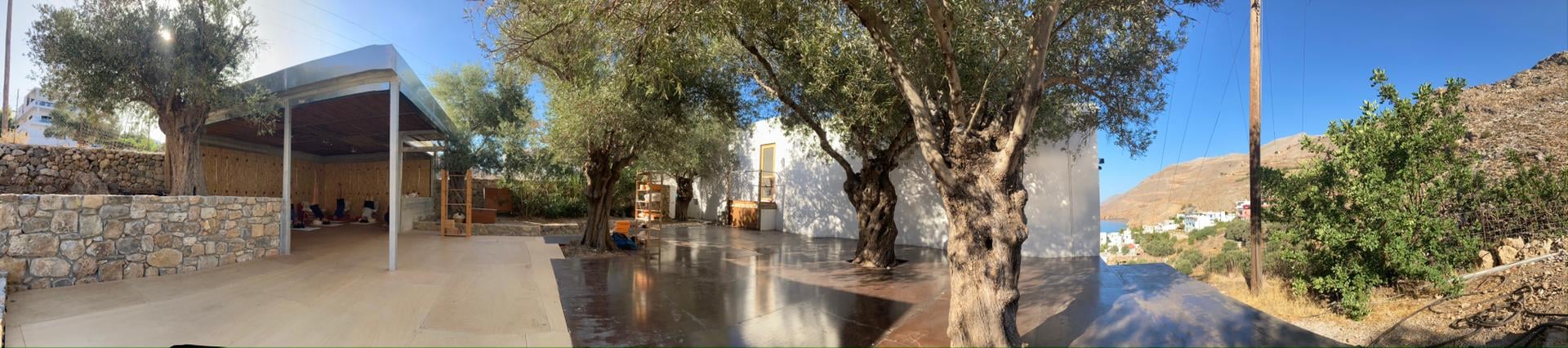 Iyengar-yogasemester på Kreta, Grekland, med Victoria Bridges