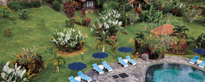 7 dagars lyxig retreat med tropisk regnskog, yoga och välmående på Bali