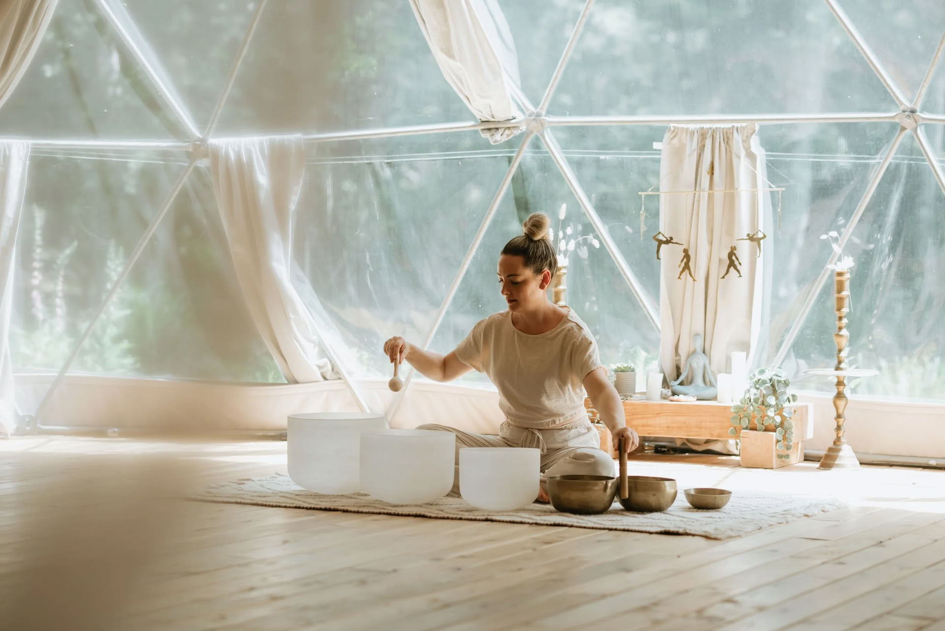 Sommarsolståndets yin- och ljudbad — Nectar Yoga