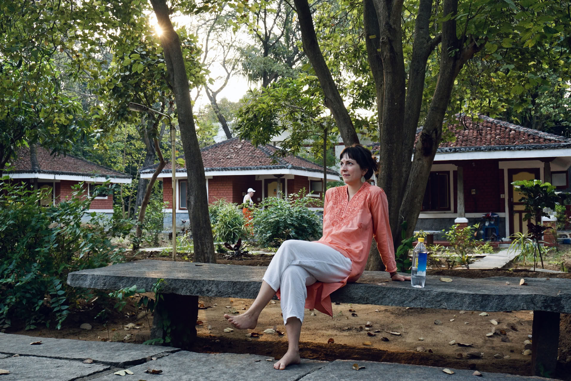 24 jan 21-dagars tyst meditationsdetox ashramretreat i Indien