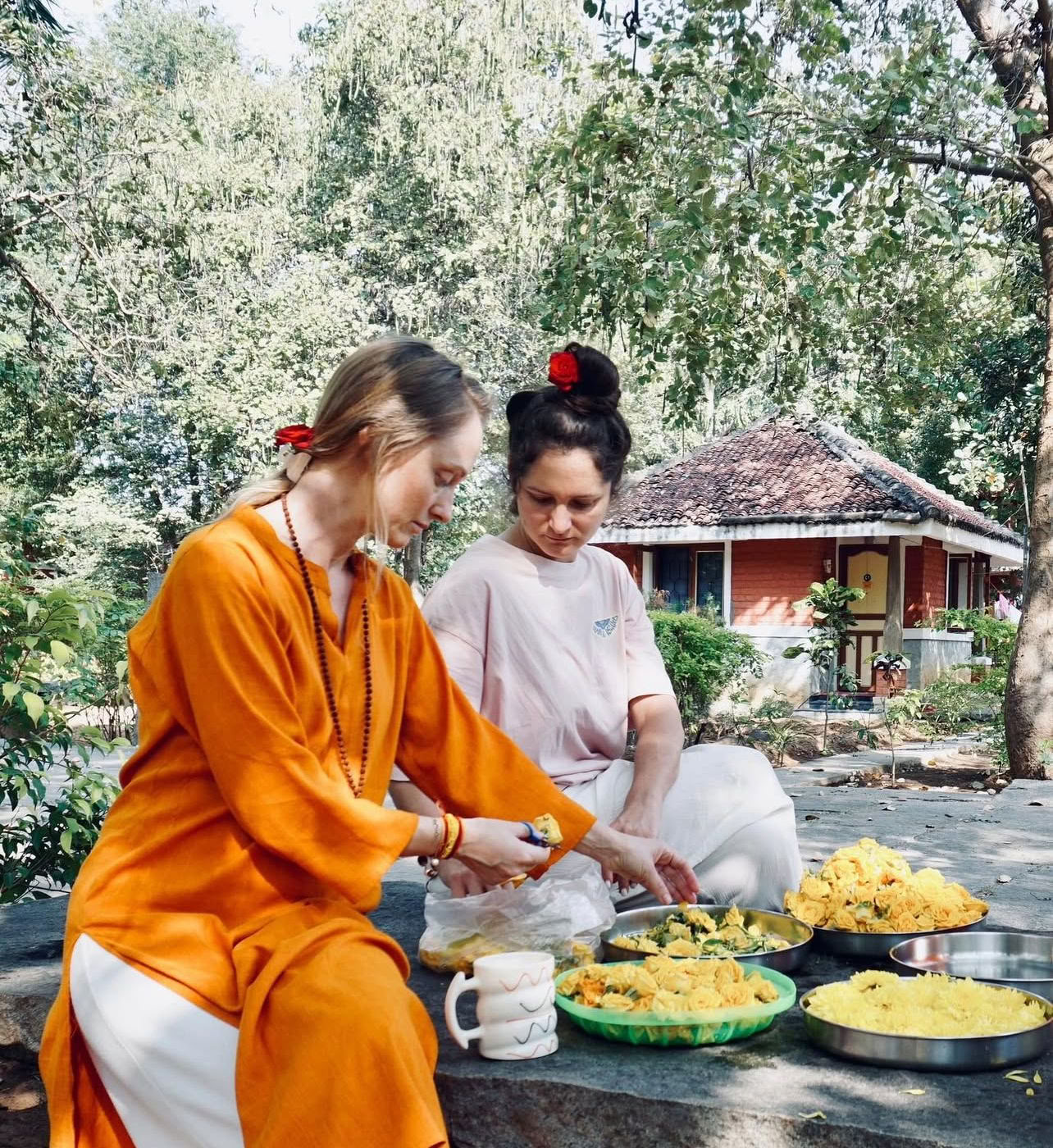 21-dagars tyst meditationsdetox-ashramretreat i Indien