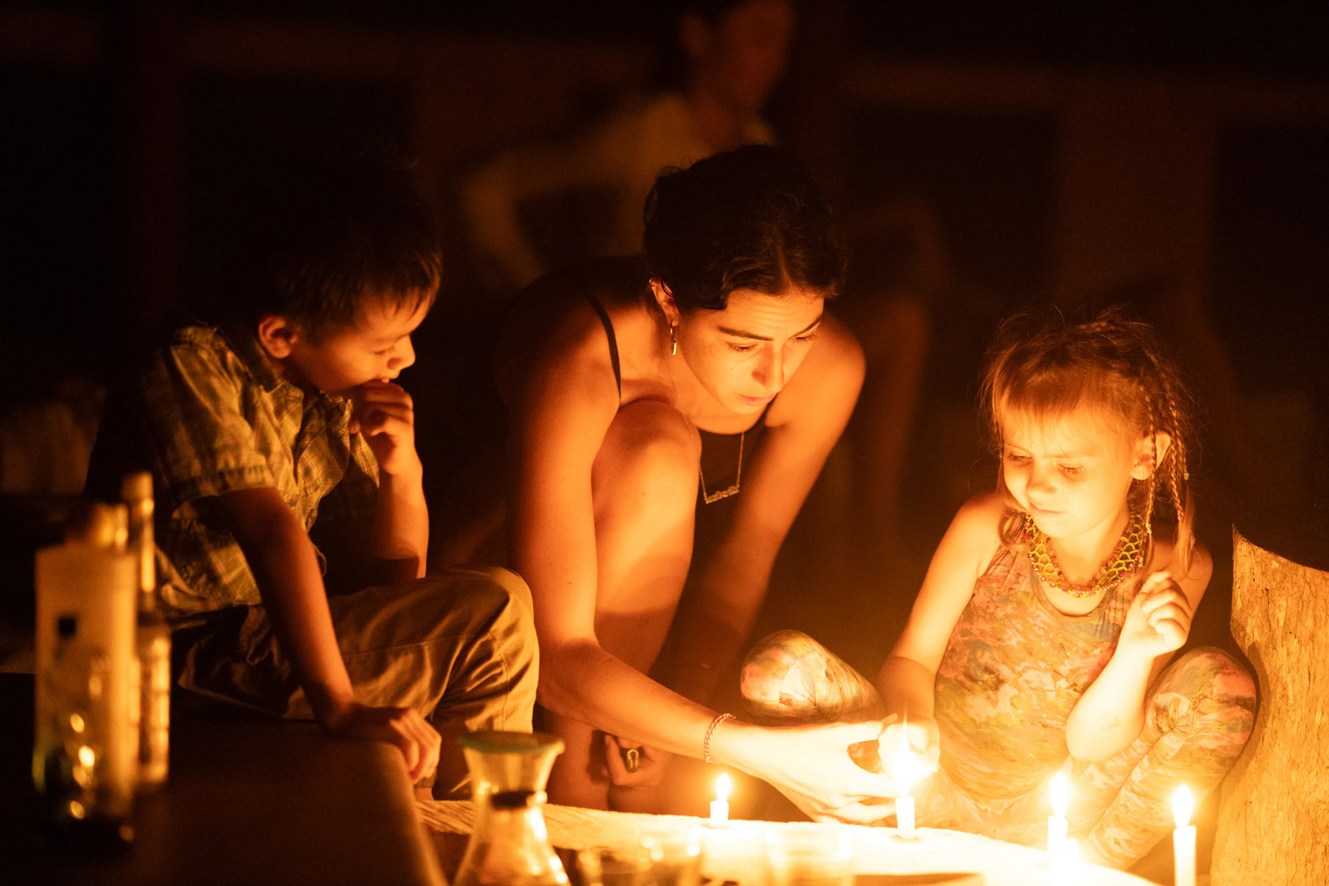 Öppen ayahuasca-retreat