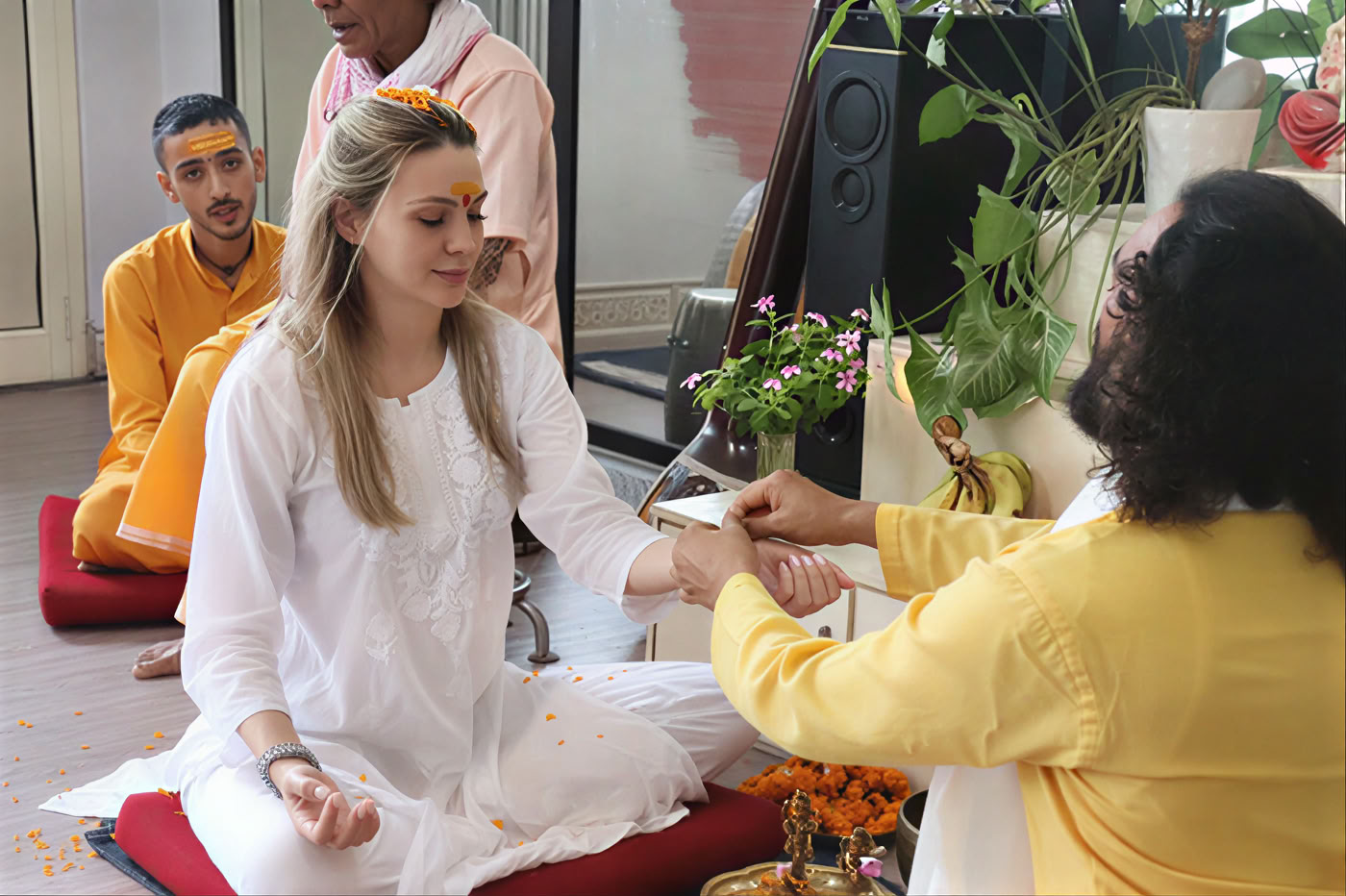 100-timmars ayurveda- och yogalärarutbildning i Rishikesh