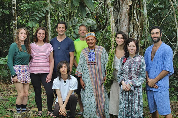 Fyra veckors ayahuasca-läknings- och stärkandekurs