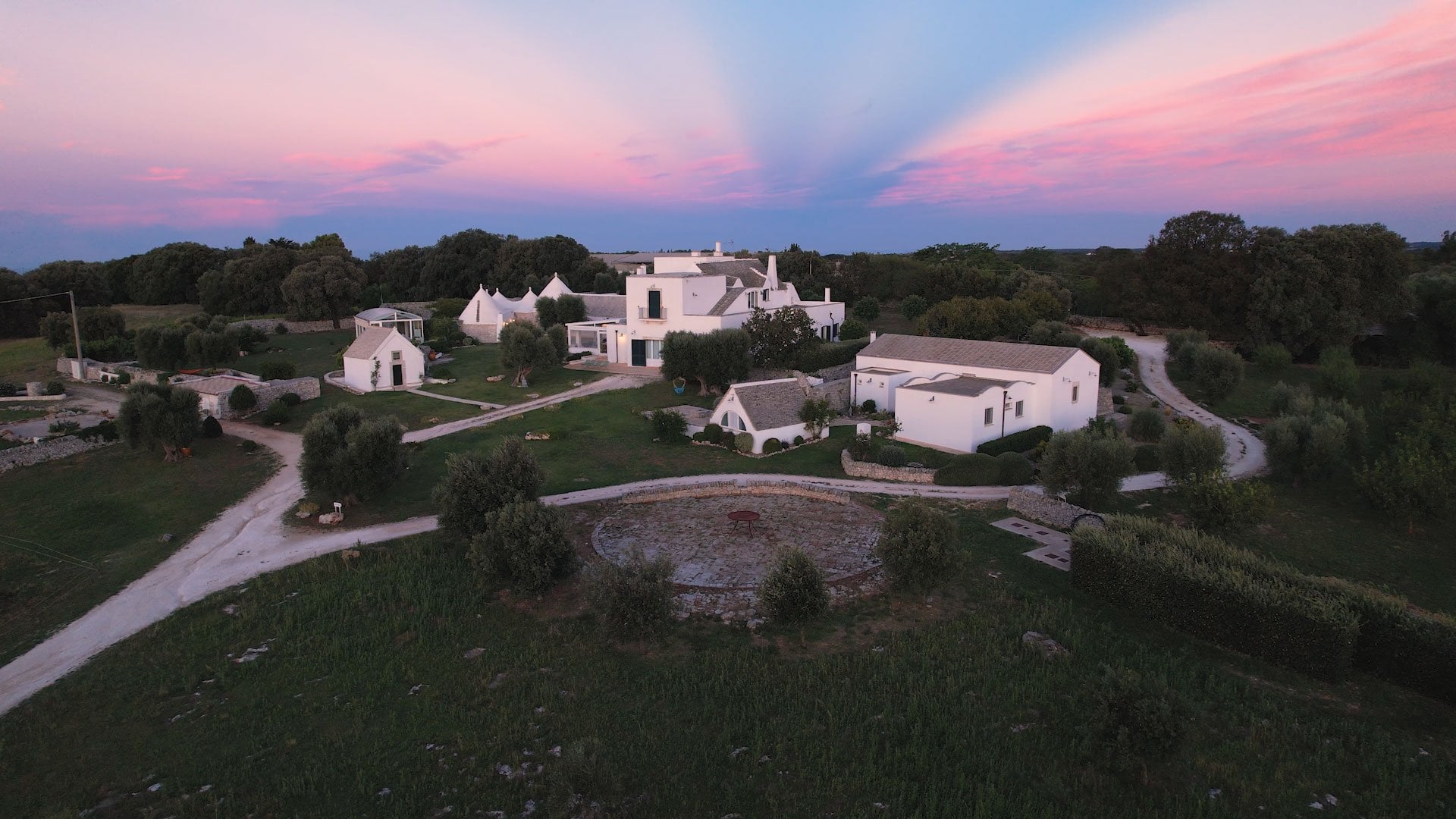 Sommarens lyster-retreat, Puglia, Italien