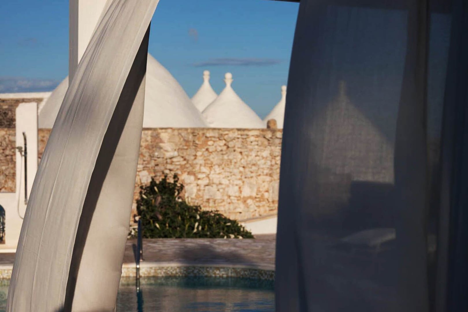 Sommarens lyster-retreat, Puglia, Italien