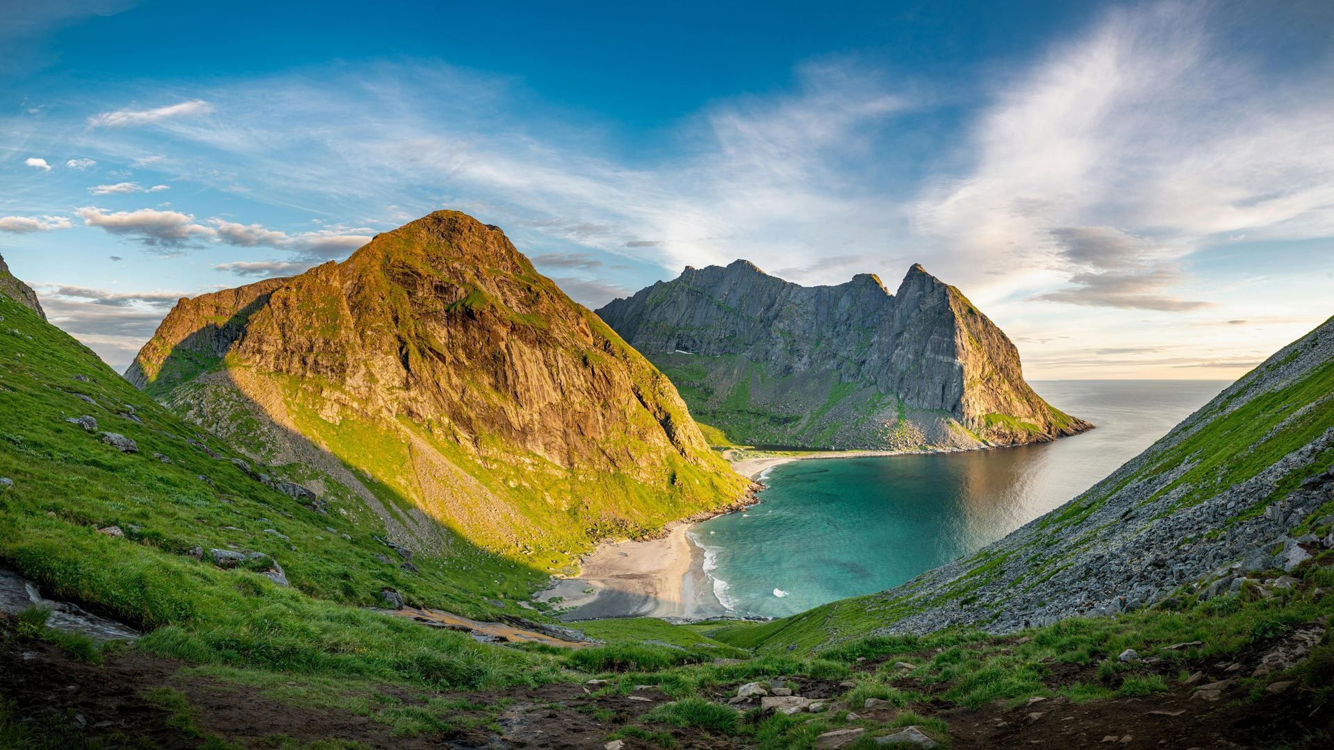 Yoga och simning i naturen