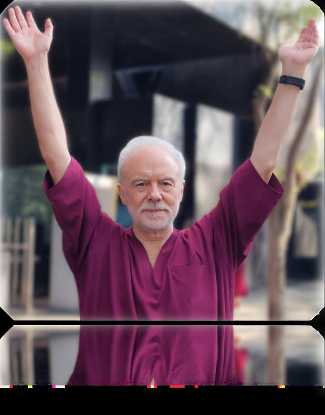 Osho dynamisk meditation ledd av meditationsmästare