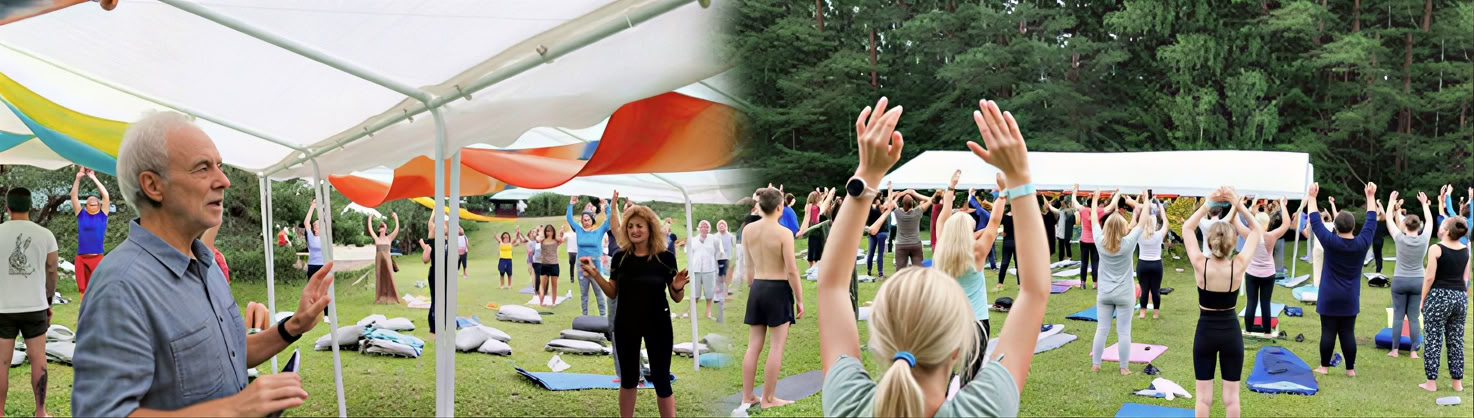 Osho Dynamic och meditationer bortom sinnet. På Mandala Festival