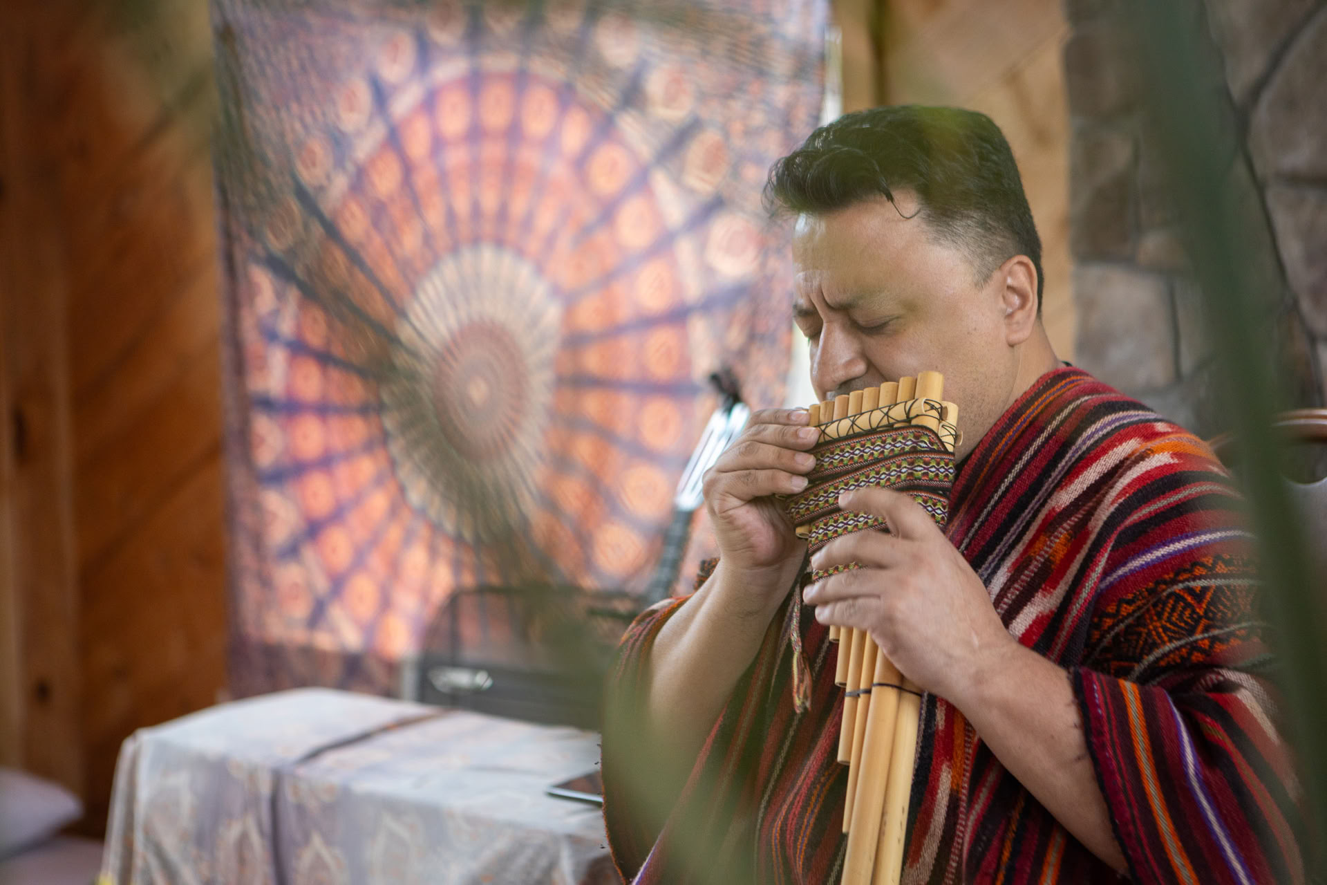 Helig ayahuasca-retreat med Arkawa