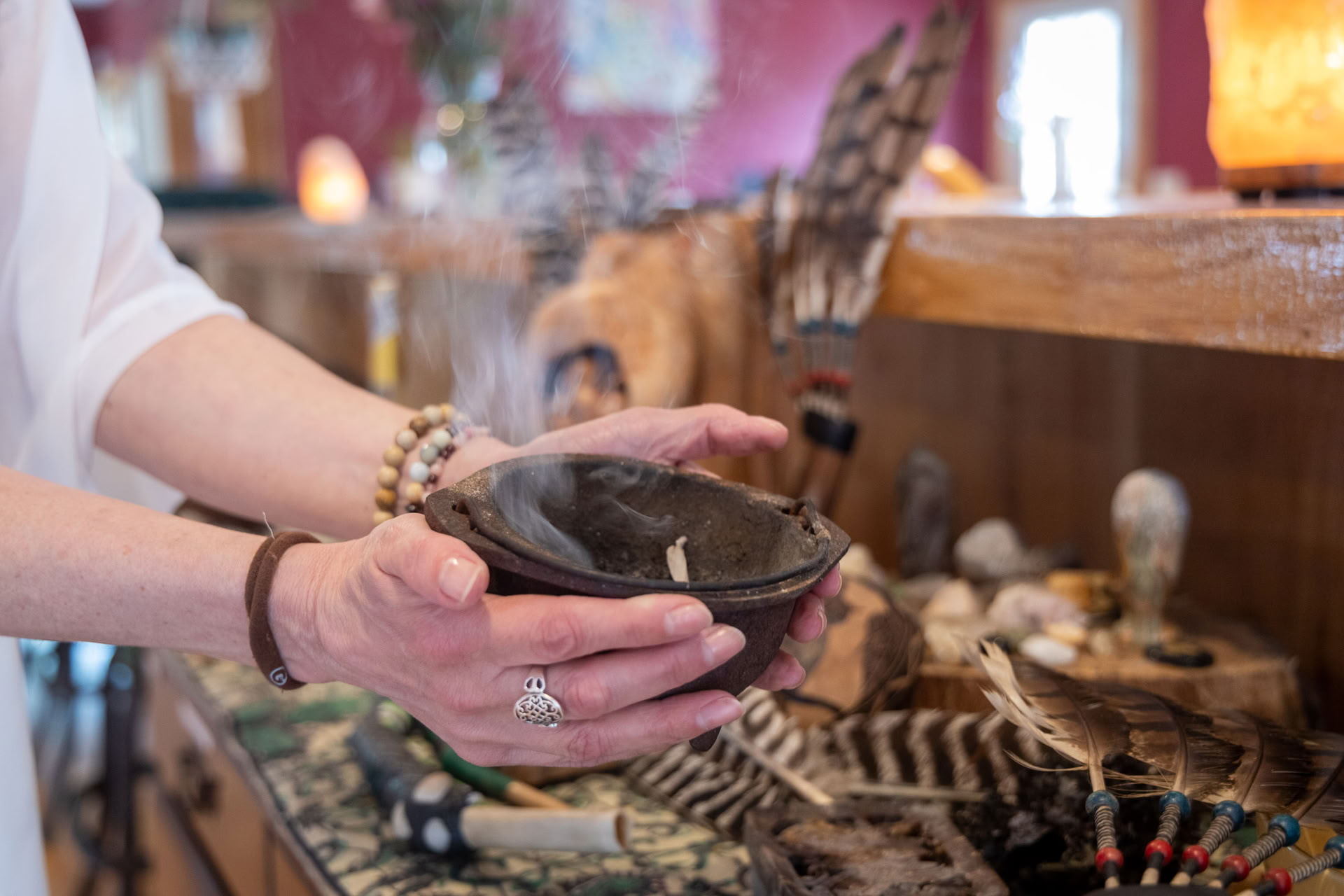 Helig ayahuasca-retreat med Arkawa