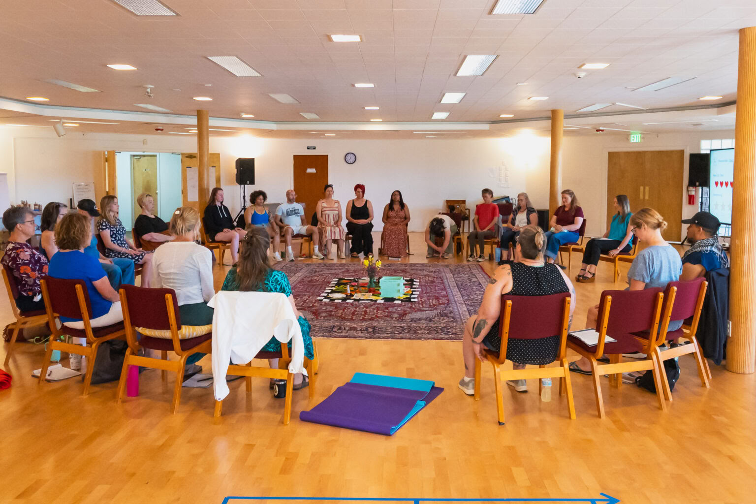 Återhämtande lärverktygsutbildning och retreat