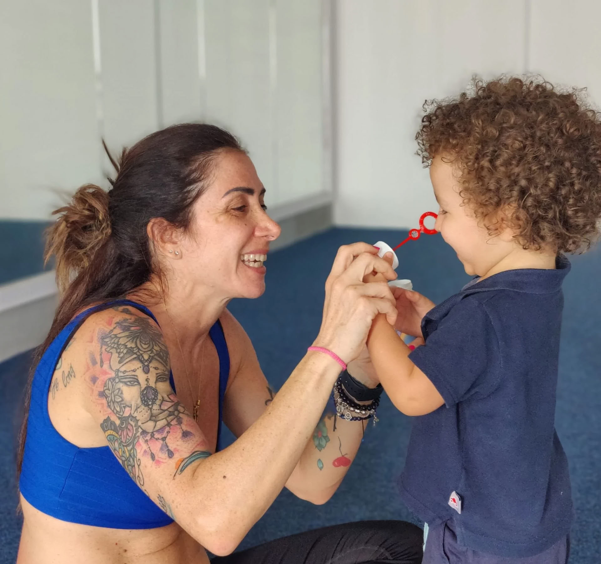 Yoga för föräldrar och småbarn (1–3 år) Nivå 1