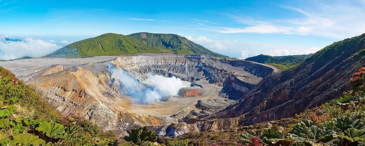 Kombiturné: Poás-vulkanens nationalpark – Doka-kaffeturné – La Paz-vattenfallsträdgårdarna