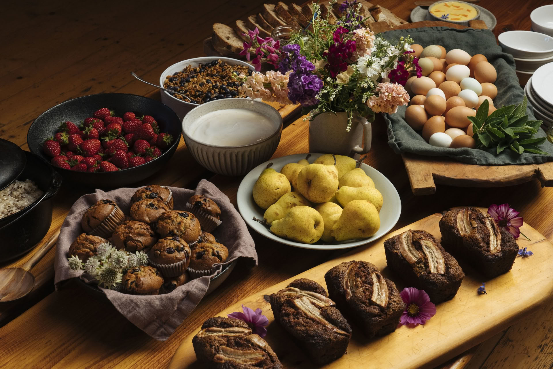 Blommor, yoga, hästar – sommarretreat 2026 — Stowel Lake Farm