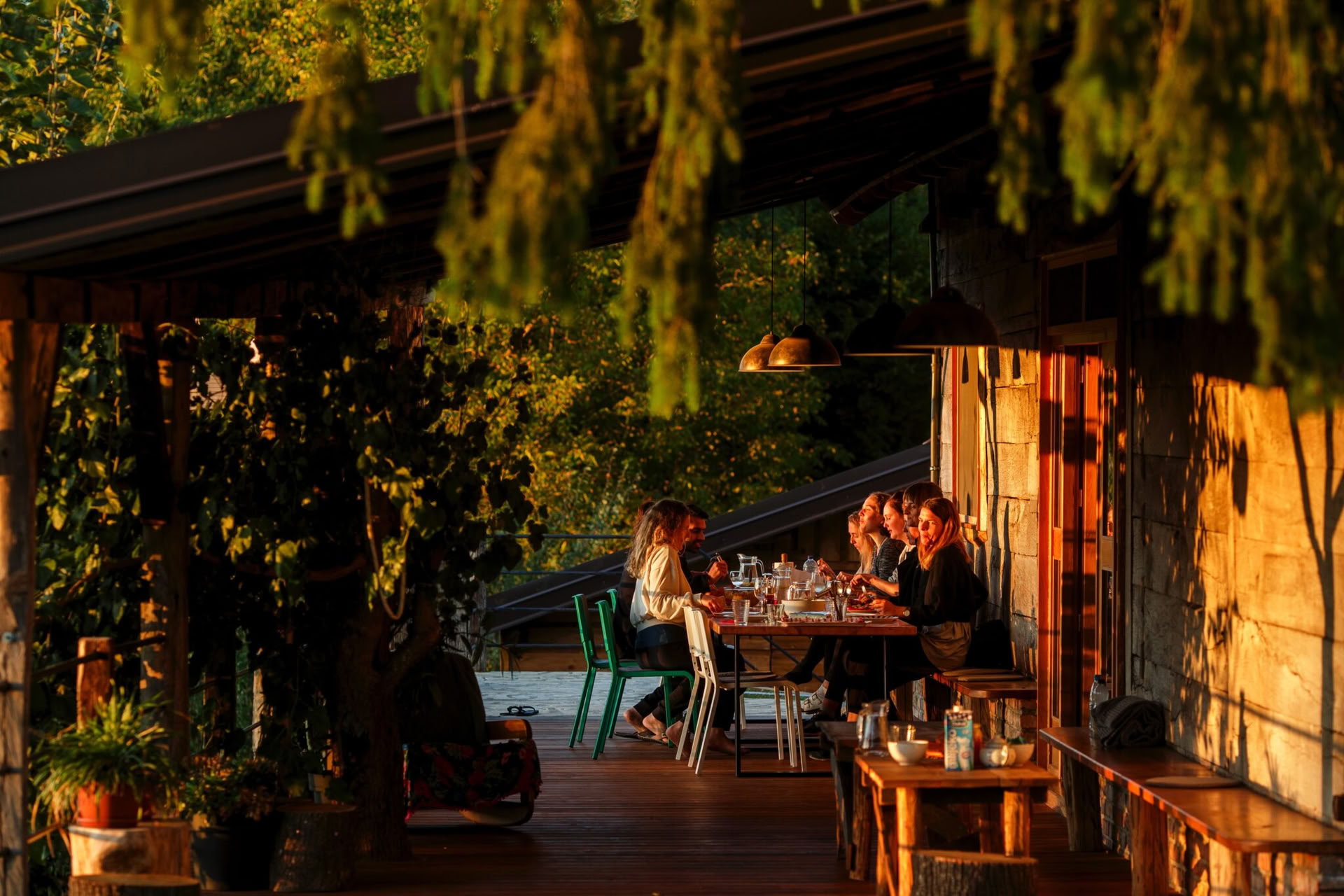 Yoga-retreat i skogen i Kroatien