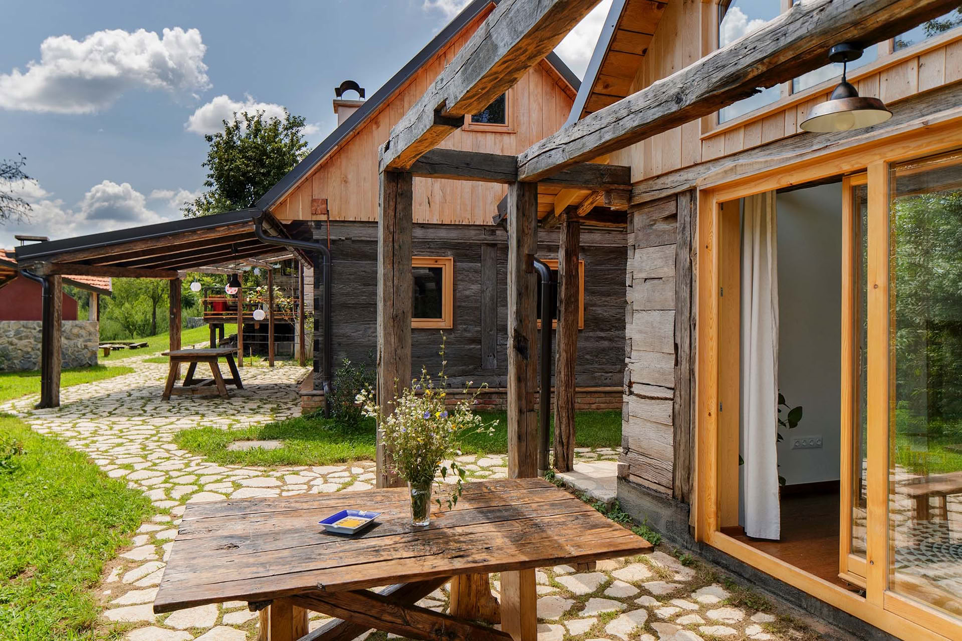 Yoga-retreat i skogen i Kroatien