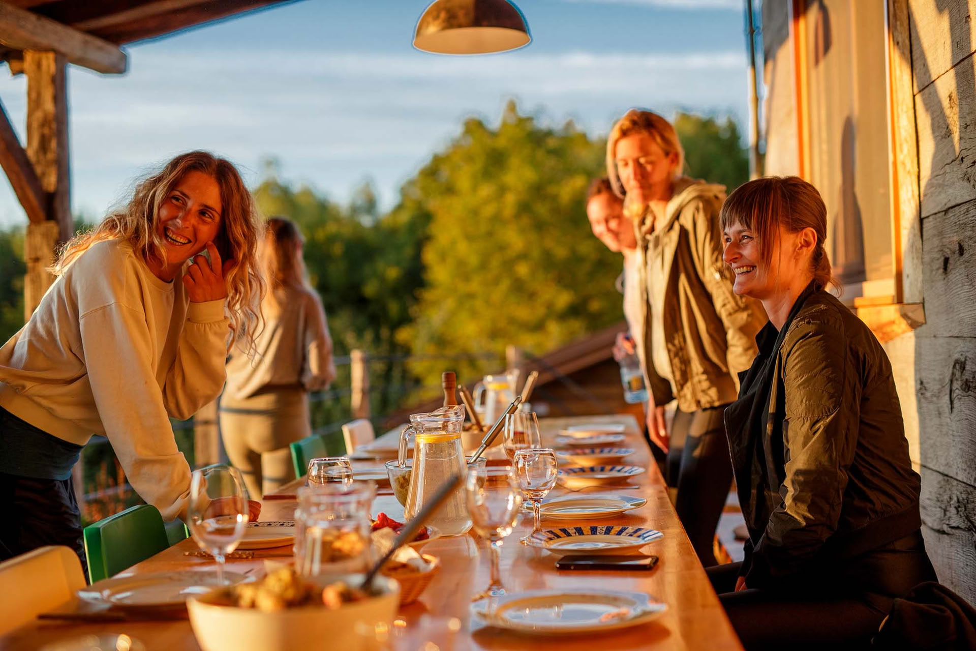 Yoga-retreat i skogen i Kroatien