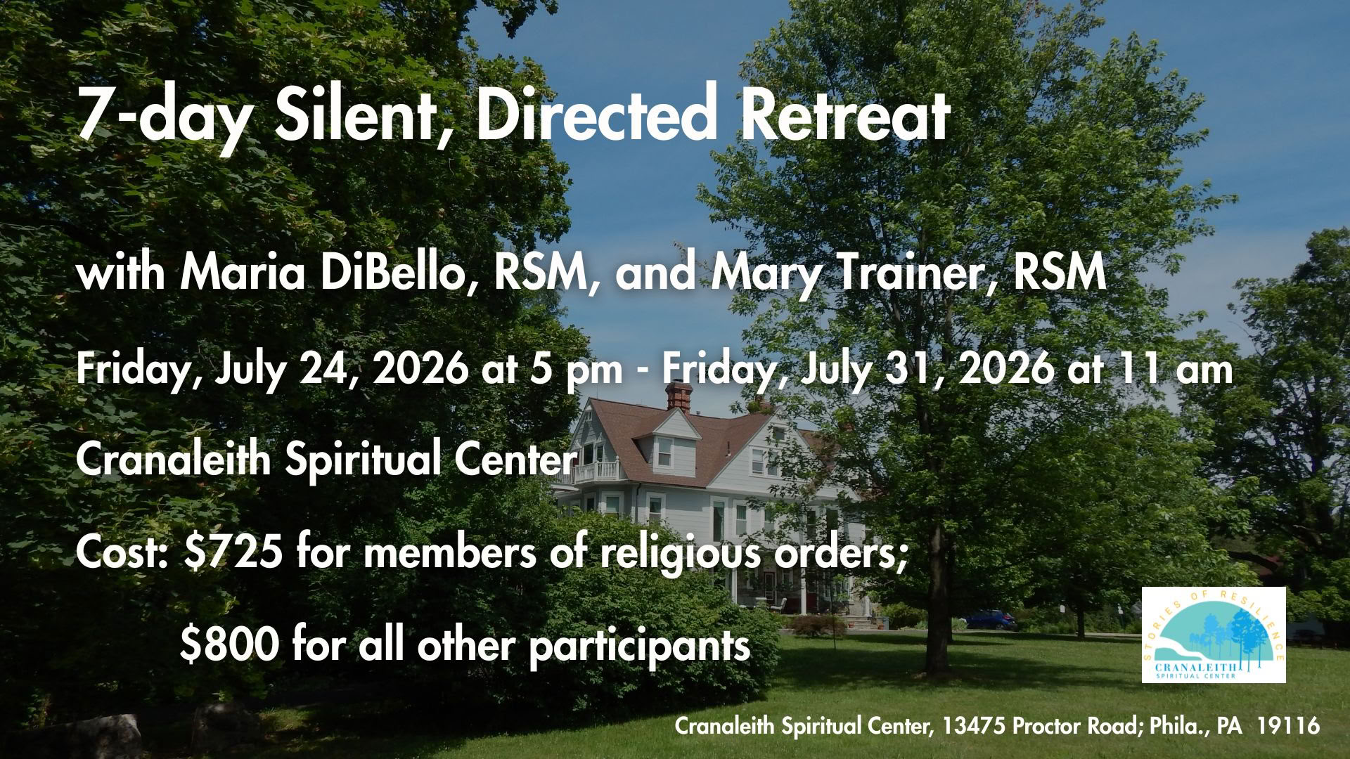 7-dagars guidad tyst retreat 2026