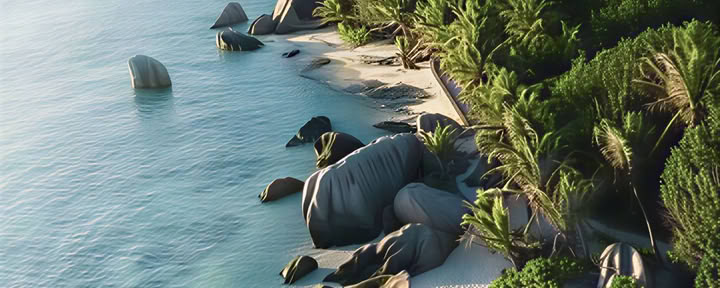 Orörd naturretreat i paradiset, La Digue, Seychellerna, maj 2027 — Lotus Love Yoga