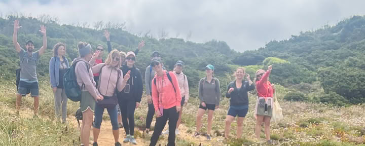 3-dagars glädje-, yoga- och vandringsretreat i naturen i Cascais, Portugal