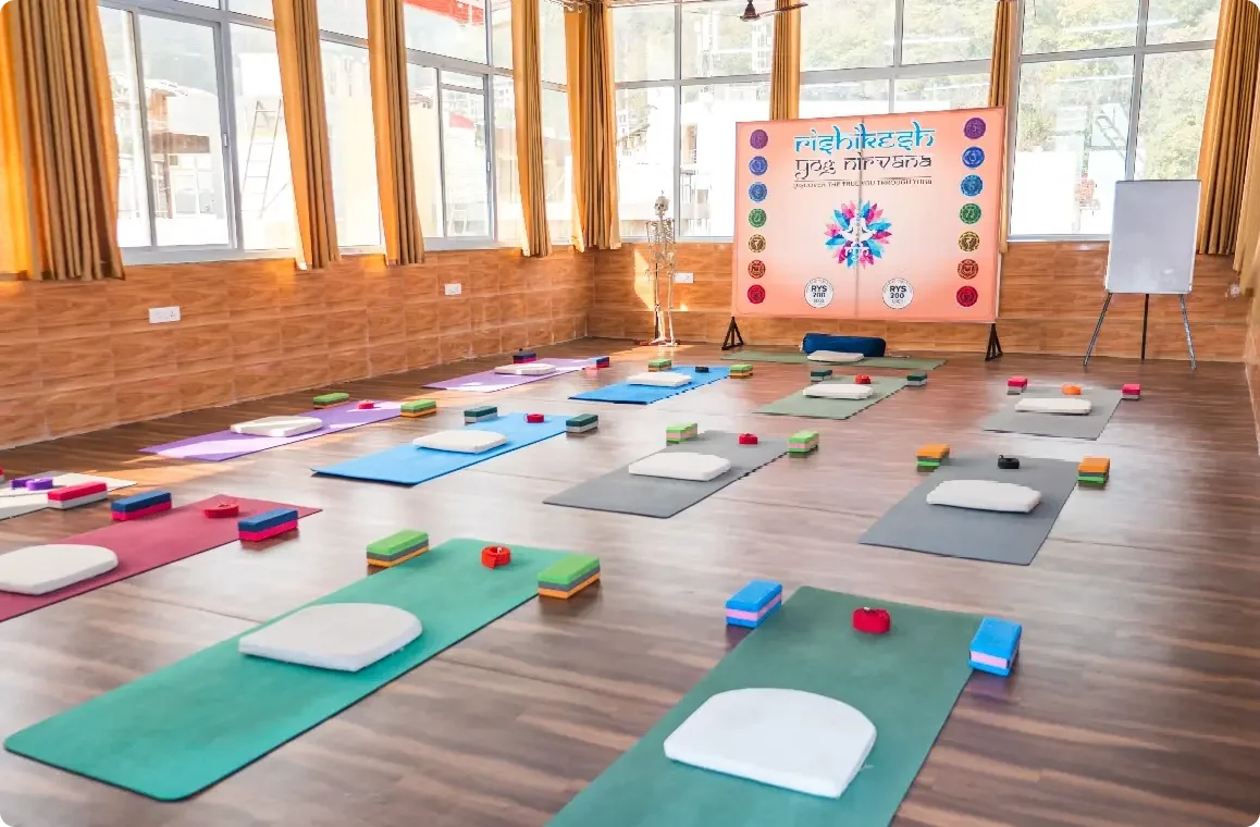 100-timmars yogalärarutbildning i Rishikesh