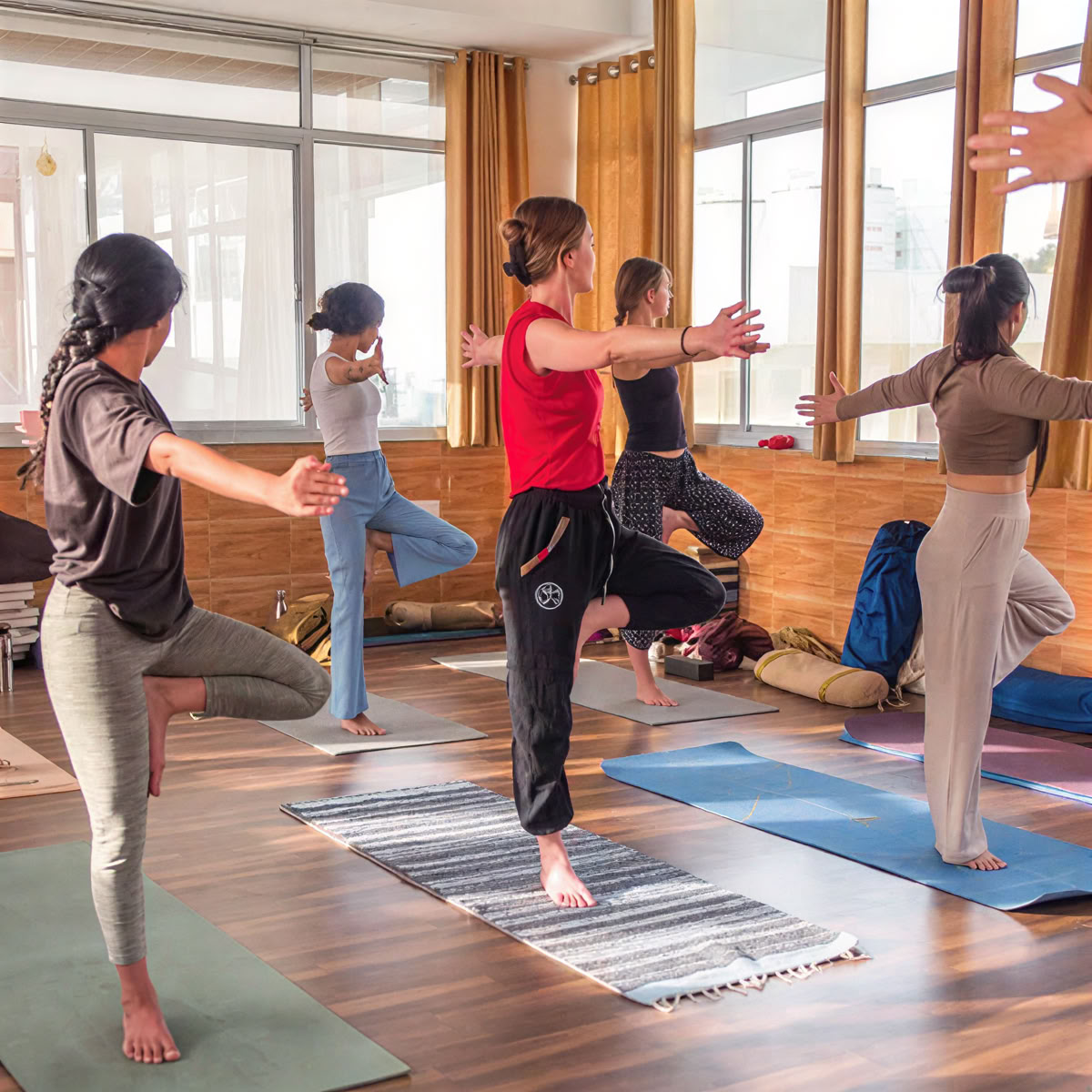 200-timmars yogalärarutbildning i Rishikesh