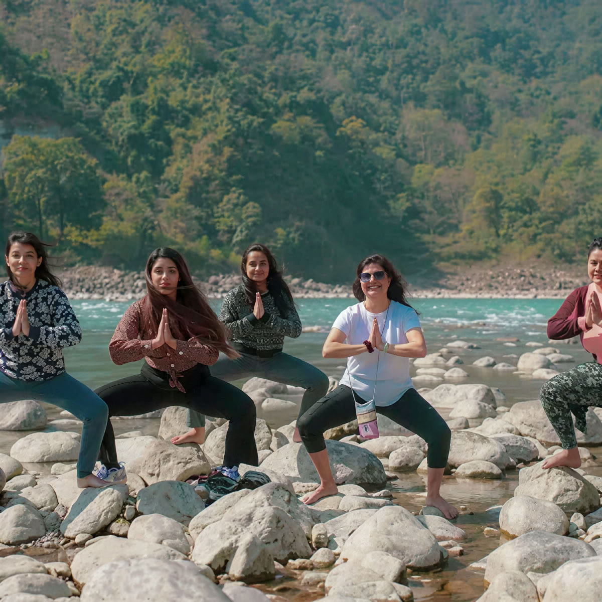 200-timmars yogalärarutbildning i Rishikesh