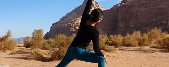 Yogaresa till Wadi Rum, Petra och Aqabas strand