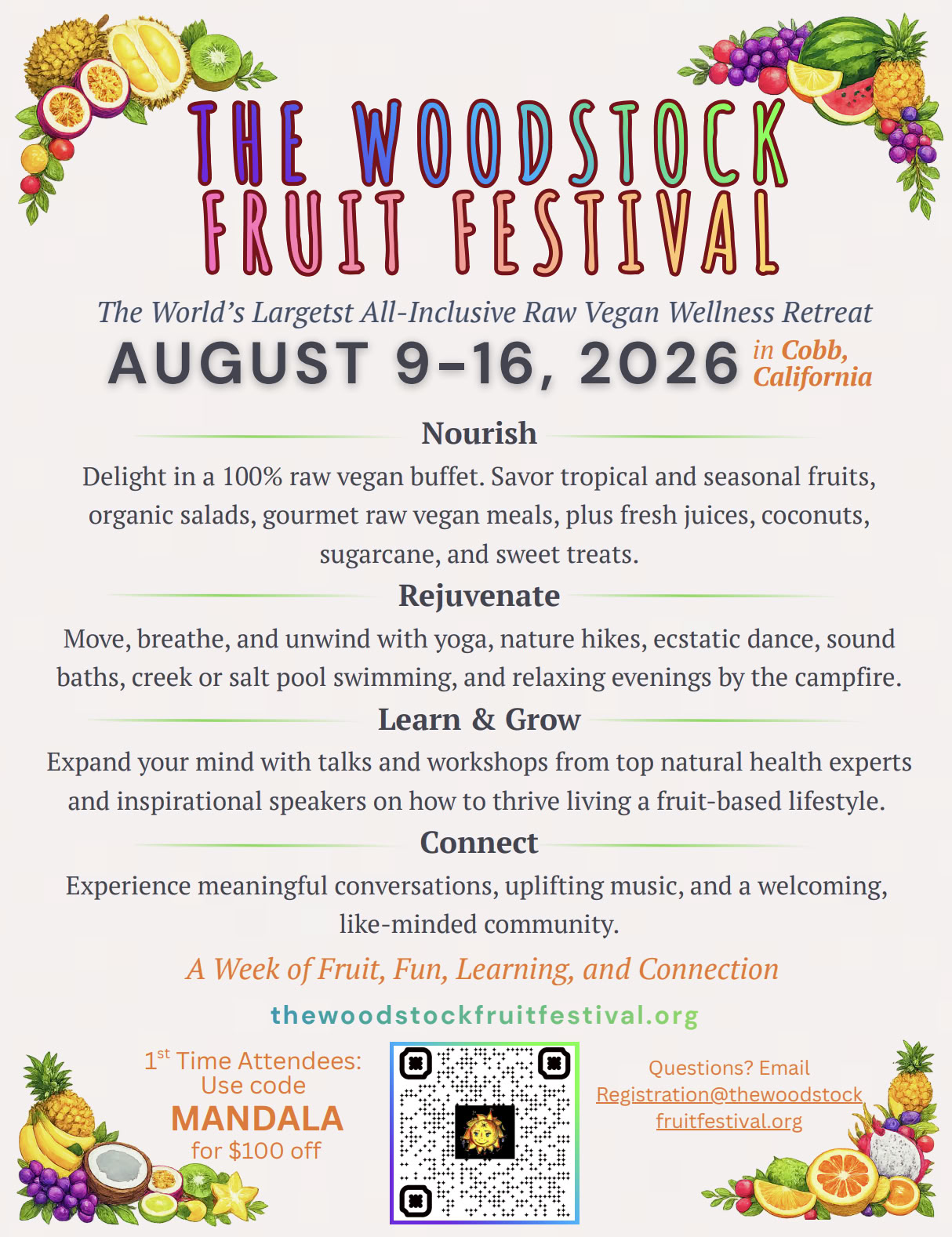 Woodstock Fruit Festival — Mandala