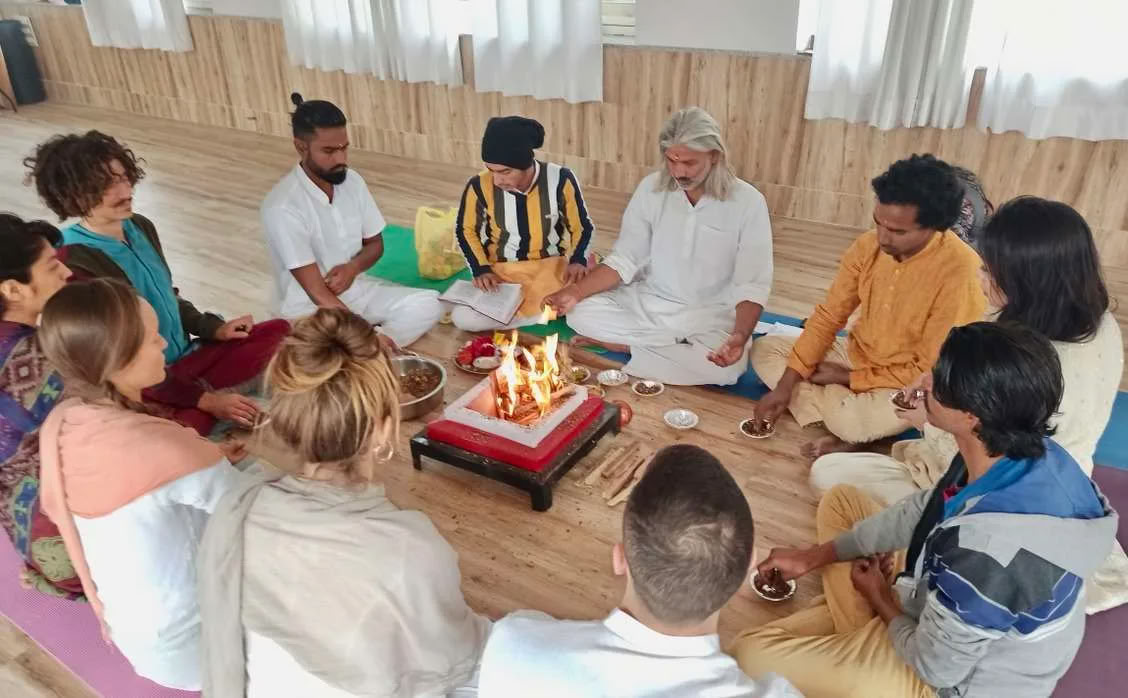 Yoga-retreat i Rishikesh, Indien