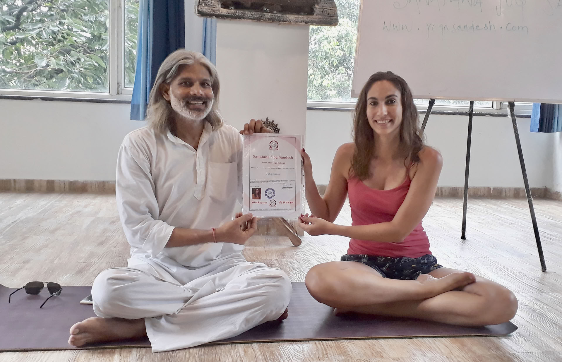 Meditationsretreat i Rishikesh, Indien