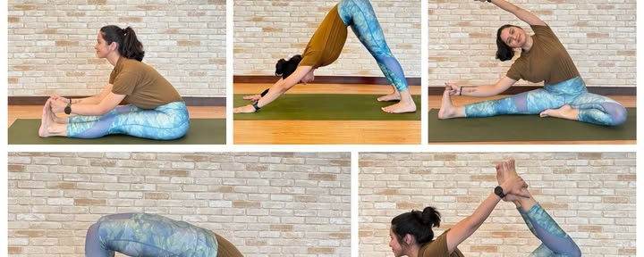 Yoga terapi för bäcken- och bålstyrka