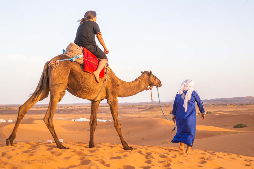 8 dagars resa från Marrakesh till öknen via Merzouga