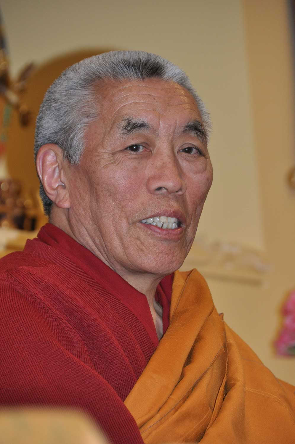 Födelsedagshelg och initiering av de fem Buddha-garudorna