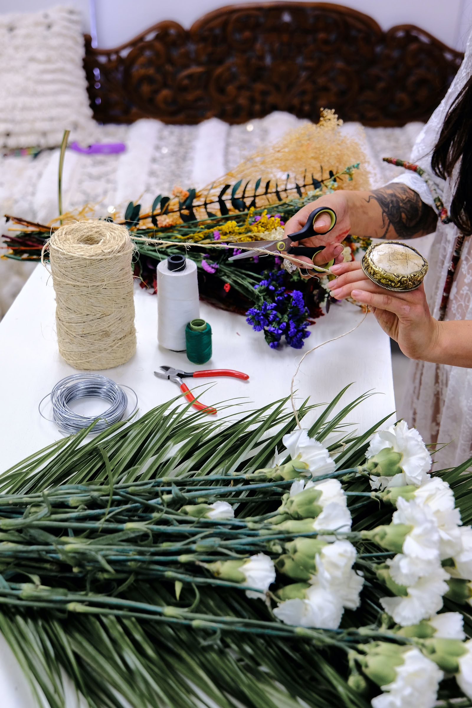 Blomsterkransworkshop