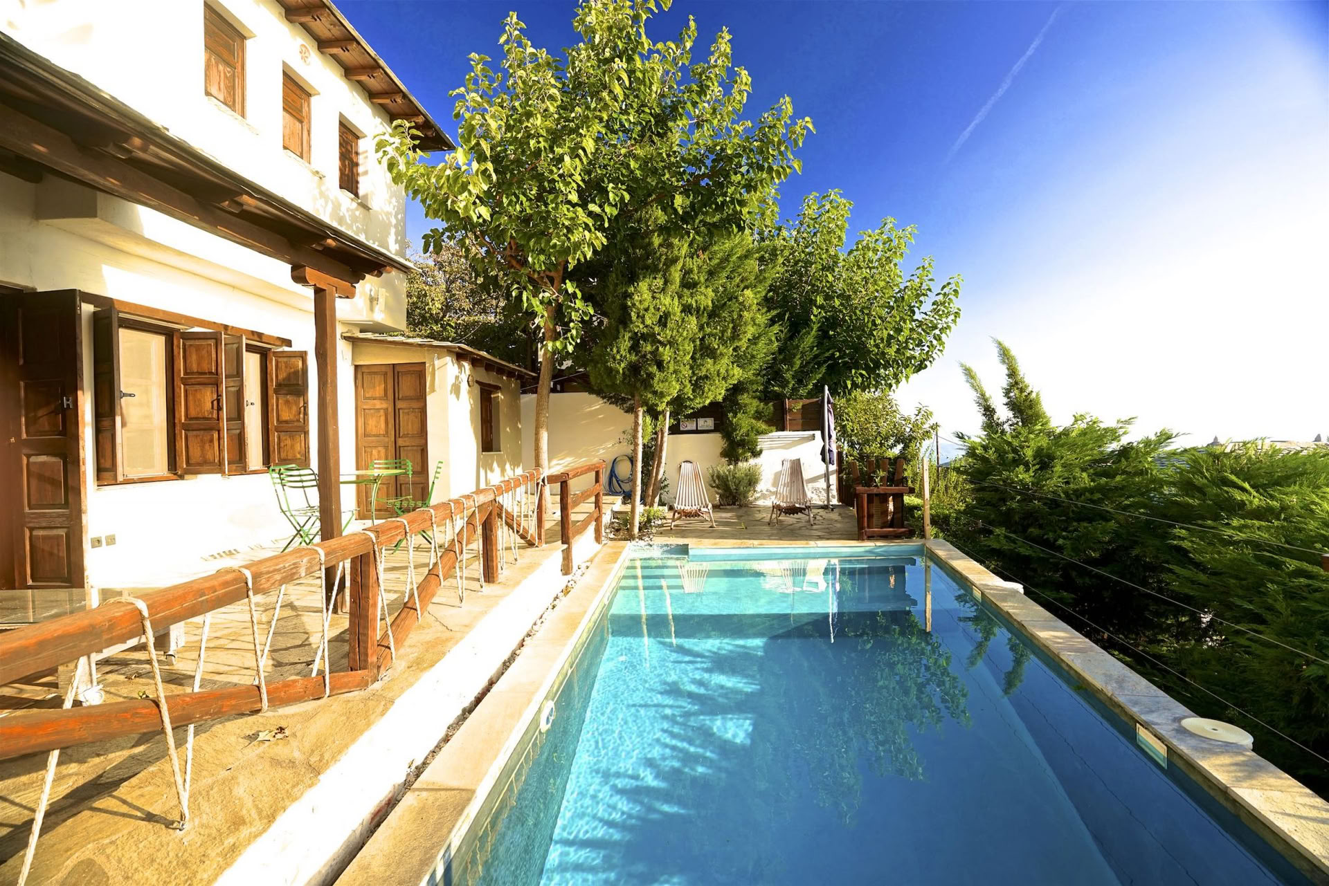 Retreat i bergen och vid havet i Pelion