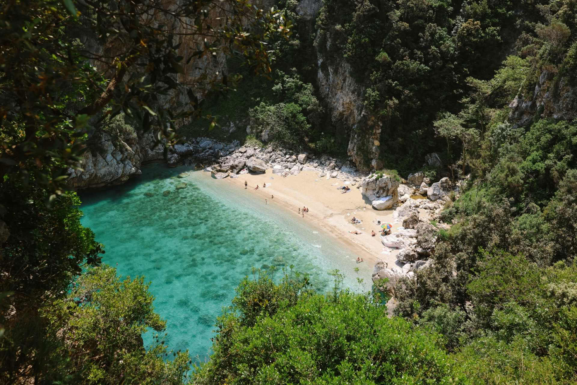 Retreat i bergen och vid havet i Pelion