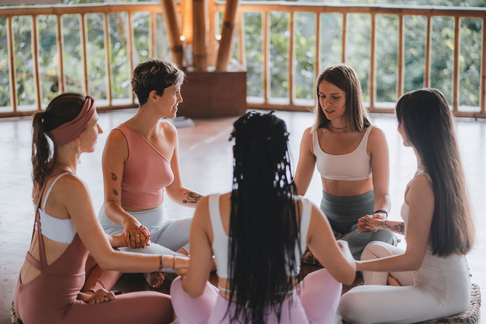 200 timmars yogalärarutbildning på Bali, Amertham