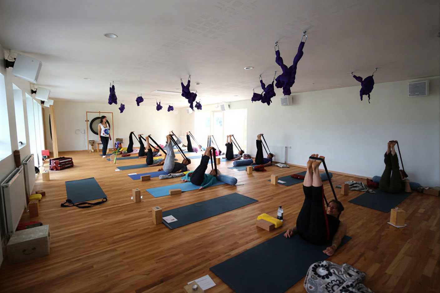 Yogaretreat under norrskenet på Island – datum vintern 2026