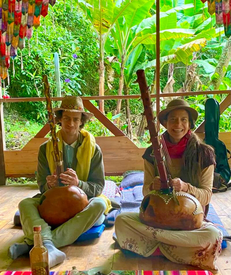 Traditionell ayahuasca-ceremoni