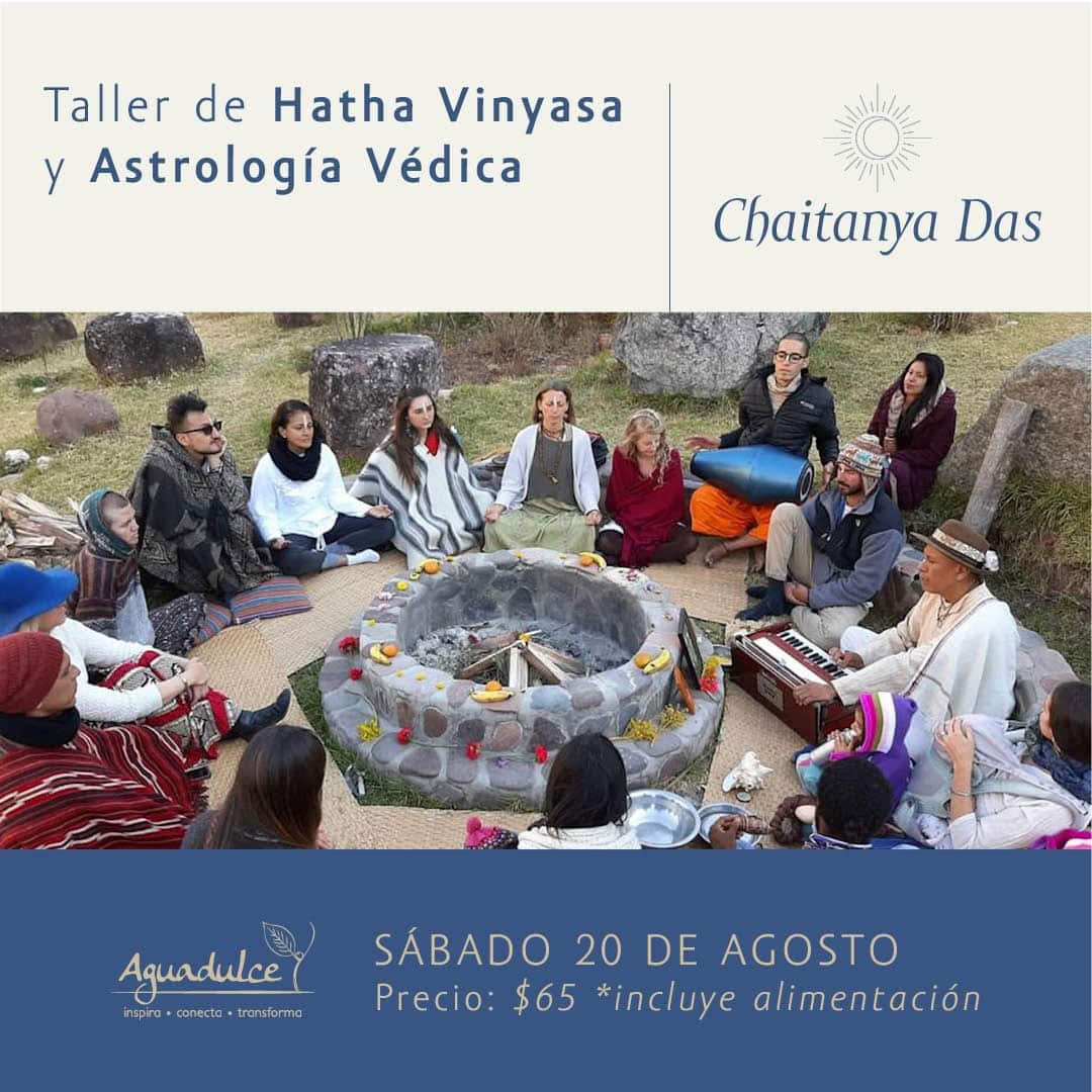 Chaitanya Das workshops i Ecuador