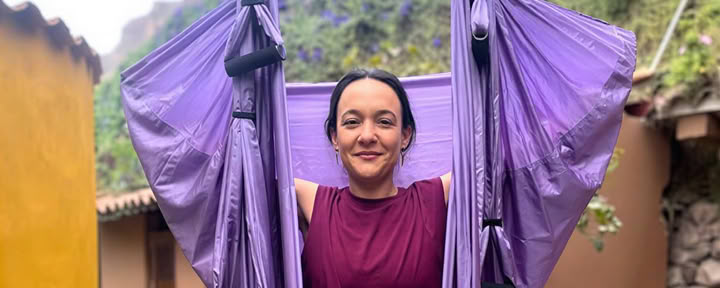 Aerialyoga intensivutbildning på Willka Tika!