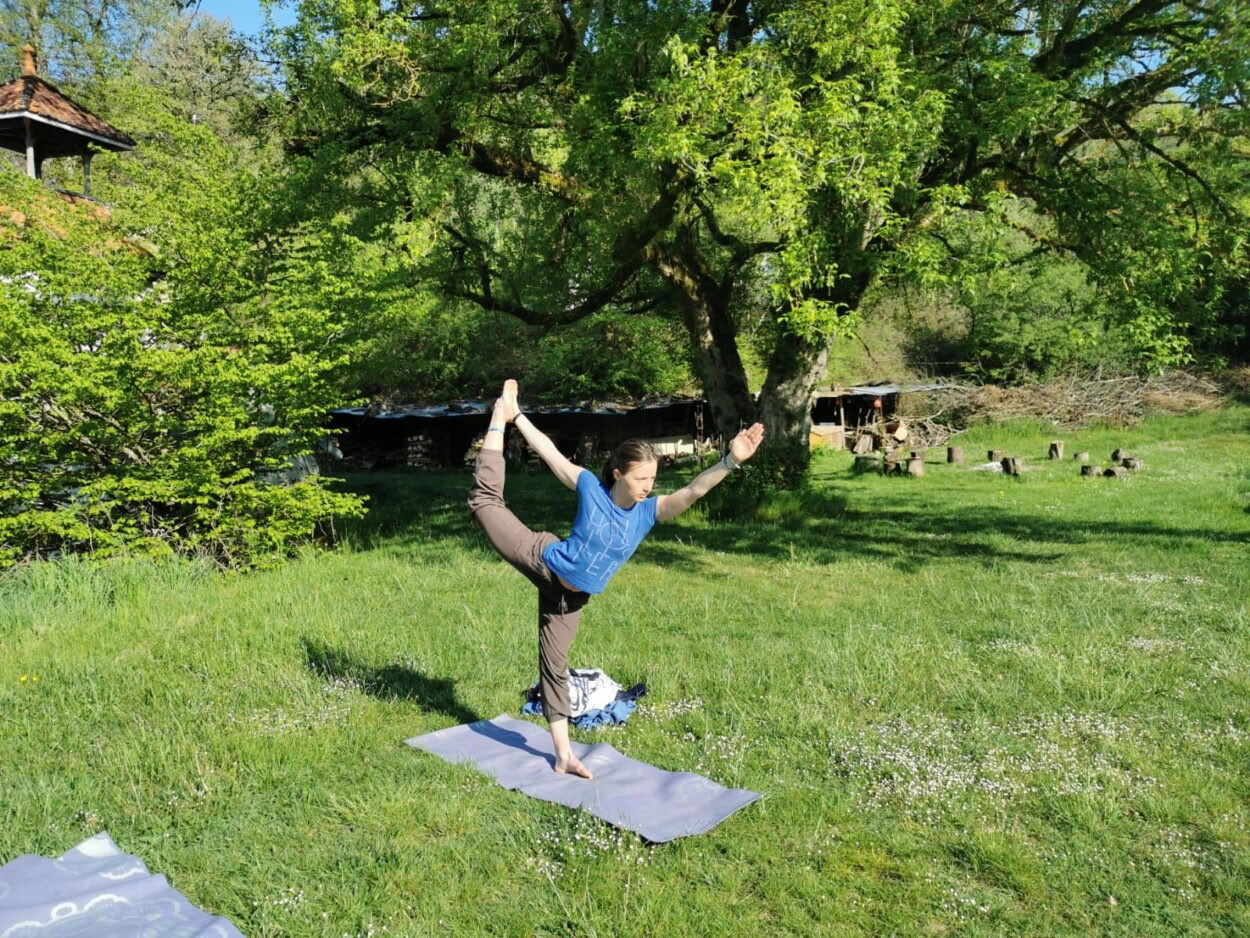 Yoga och vandringsmeditation