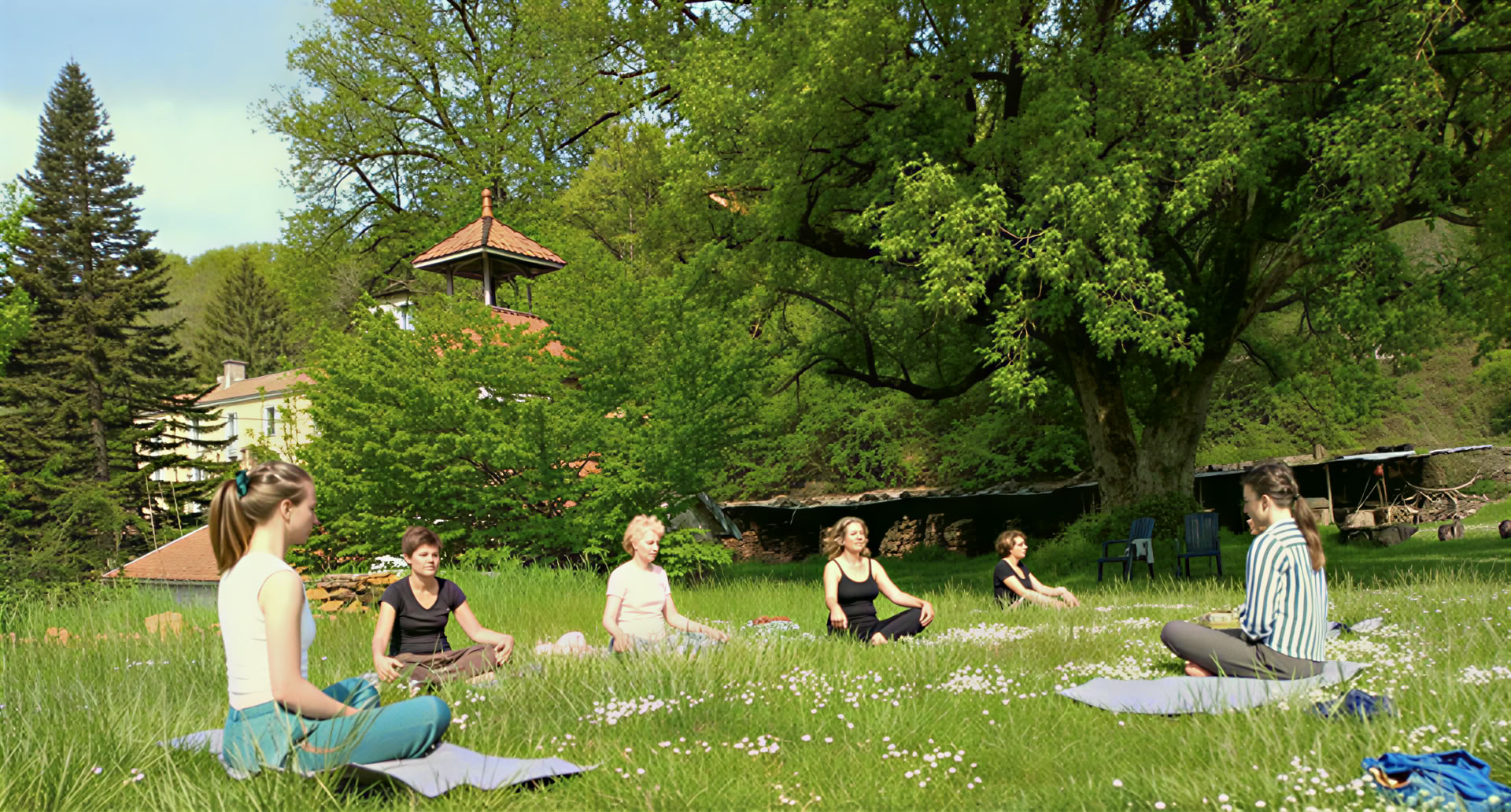 Yoga och vandringsmeditation