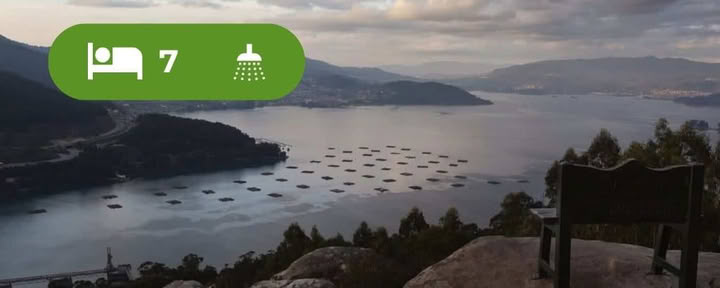 Portugisiska kustleden Camino från Baiona i 6 etapper, komfortklass
