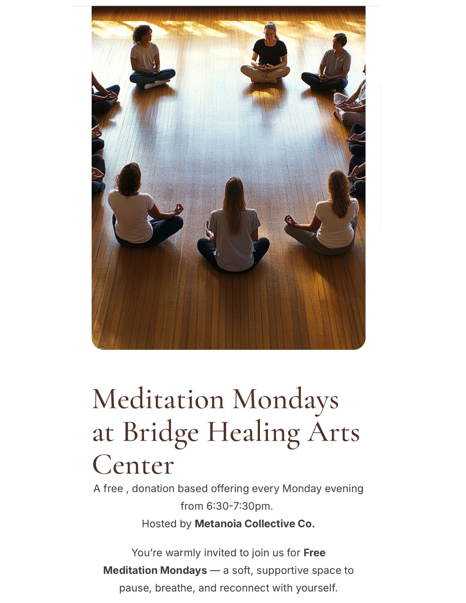 Måndagsmeditationer