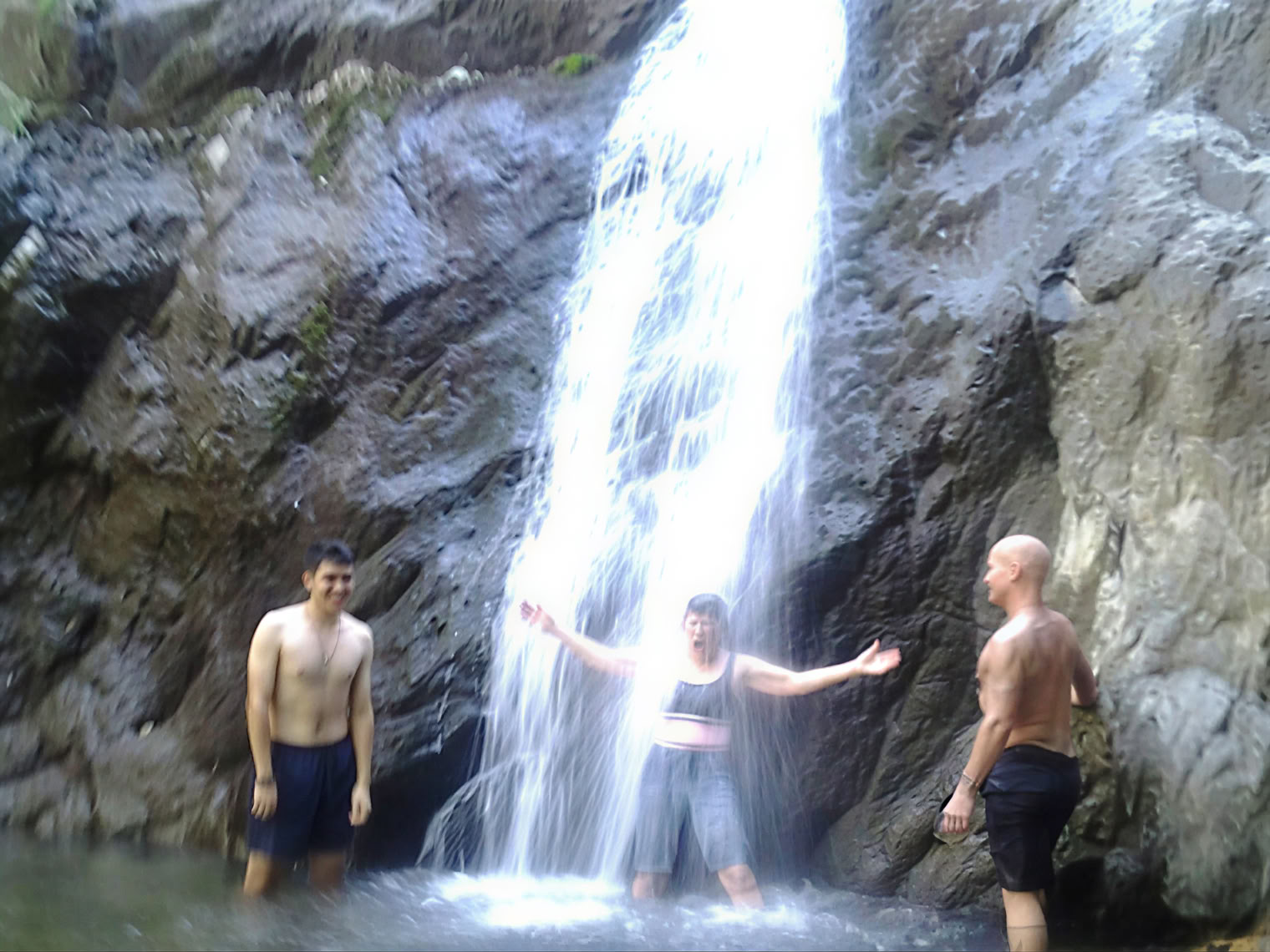 Premiumretreater vid Mount Shasta