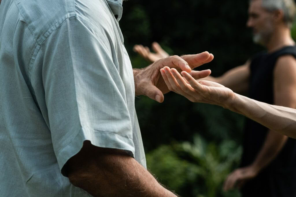 Qigong lärarutbildning nivå 1 i skogen och på klipporna