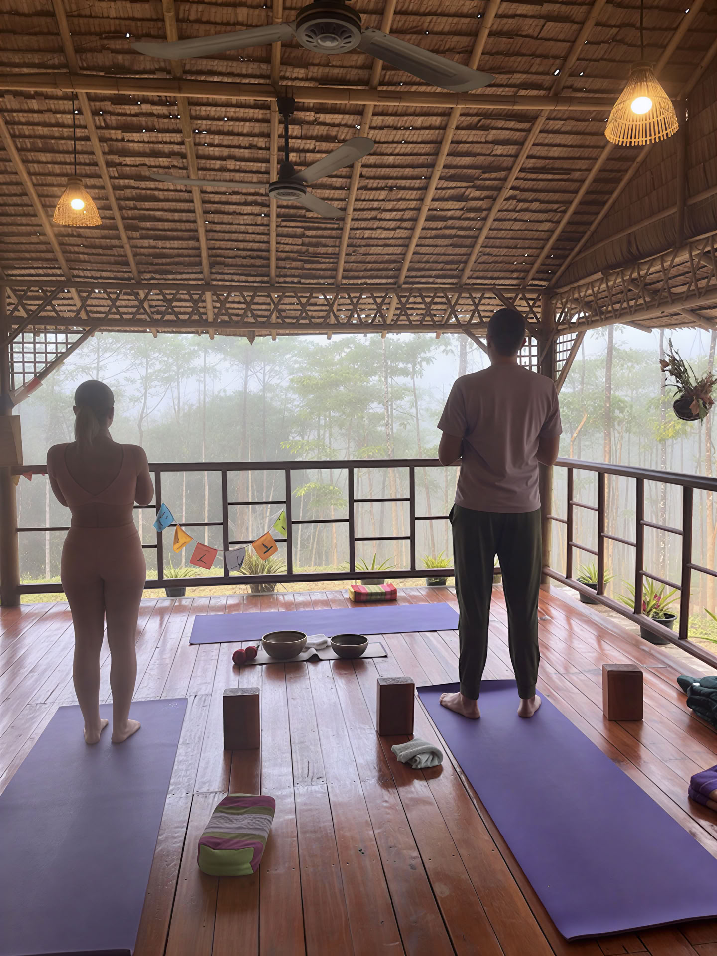 Privat klass: Morgondimma-yoga